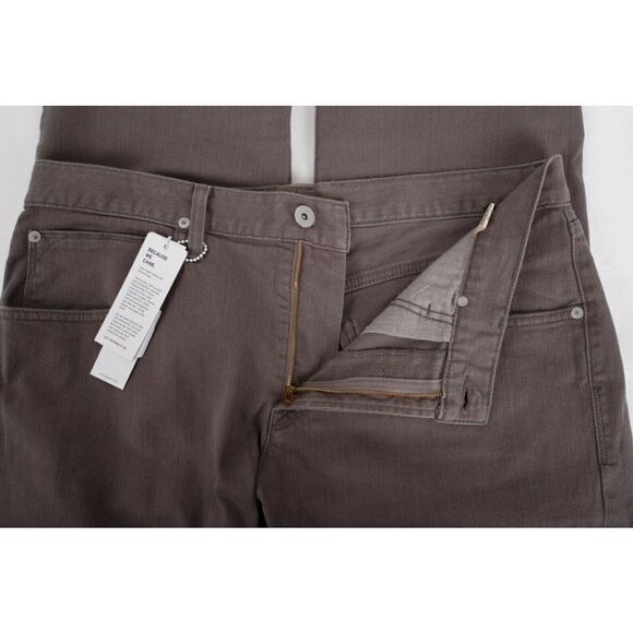 Hudson Mens Jeans Denim Byron Straight Dark Green Mid rise Size 38 NWT - Picture 7 of 10